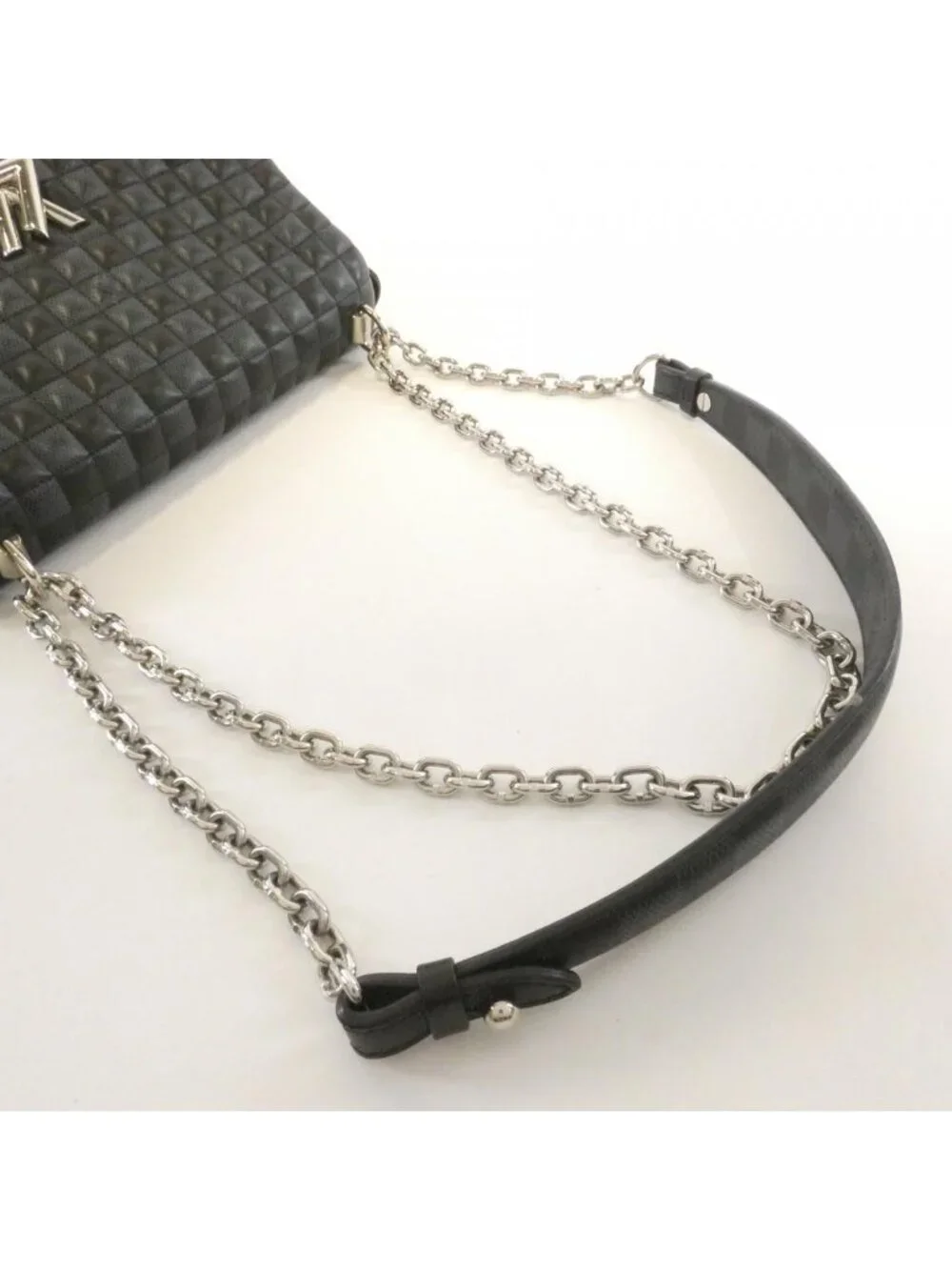 Louis Vuitton Damier Cobalt Twist MM Shoulder Bag